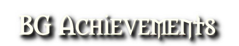 Achievements